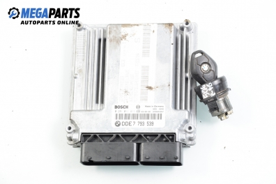 Компютър с контактен ключ за BMW 3 Series E46 Compact (06.2001 - 02.2005) 318 td, 115 к.с., № Bosch 0 281 011 411