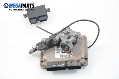 Компютър с контактен ключ и имобилайзер за Volkswagen Lupo Hatchback (09.1998 - 07.2005) 1.4 16V, 75 к.с., № 036 906 034 CE