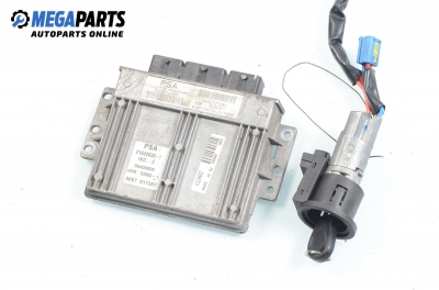 Компютър с контактен ключ за Citroen Xsara Picasso (09.1999 - 06.2012) 1.8 16V, 115 к.с., № 9632727280