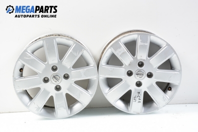 Алуминиеви джанти за Nissan Micra III Hatchback (01.2003 - 06.2010) 15 цола, ширина 5.5