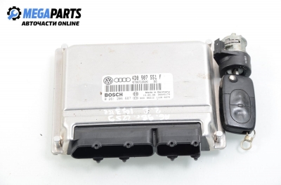 Компютър с контактен ключ за Audi A6 Avant C5 (11.1997 - 01.2005) 2.8 quattro, 193 к.с., № Bosch 0 261 204 687