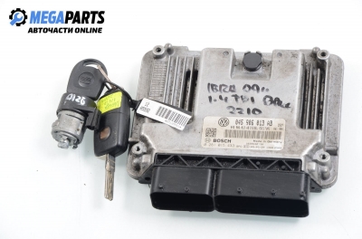 Компютър с контактен ключ за Seat Ibiza V Hatchback (03.2008 - 03.2017) 1.4 TDI, 80 к.с., № 045 906 013 AB