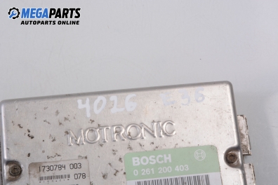Компютър двигател за BMW 3 Series E36 Sedan (09.1990 - 02.1998) 320 i, 150 к.с., № Bosch 0 261 200 403