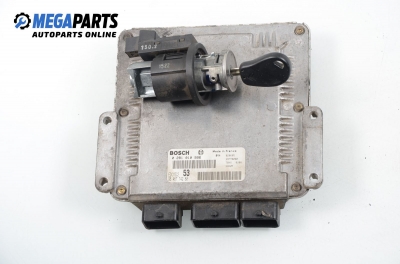 Компютър с контактен ключ и имобилайзер за Citroen Xsara Picasso (09.1999 - 06.2012) 2.0 HDi, 90 к.с., № Bosch 0 281 010 996