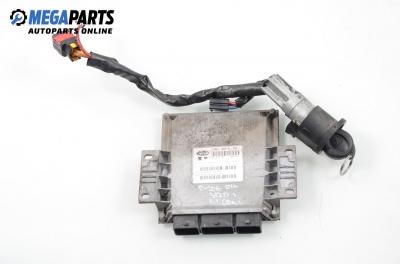 Компютър с контактен ключ за Peugeot 206 Hatchback (08.1998 - 12.2012) 1.1 i, 60 к.с., № IAW 48P2.70