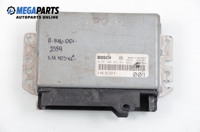 Компютър двигател за Alfa Romeo 146 Hatchback (12.1994 - 01.2001) 1.4 i.e. 16V T.S., 103 к.с., № Bosch 0 261 204 481