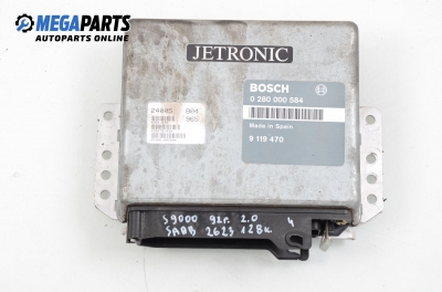 Компютър двигател за Saab 9000 Hatchback (09.1984 - 12.1998) 2.0 -16 CS, 128 к.с., № Bosch 0 280 000 584