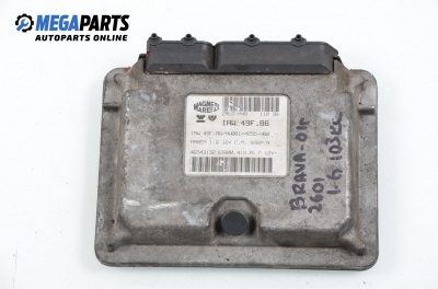 Компютър двигател за Fiat Brava Hatchback (10.1995 - 06.2003) 1.6 16V (182.BB), 103 к.с., № Magneti Marelli IAW 49F.B6