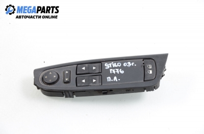 Бутони ел. стъкла и огледала  за Fiat Stilo Hatchback (10.2001 - 11.2010), позиция: предна, лява