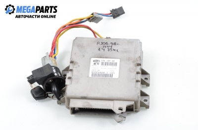 Компютър двигател за Peugeot 306 Sedan (04.1993 - 10.2003) 1.4 SL, 75 к.с., № Magneti Marelli IAW 1AP.40