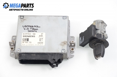 Компютър с контактен ключ за Opel Vectra B Estate (11.1996 - 07.2003) 2.0 i 16V, 136 к.с., № GM 90 464 731 RT