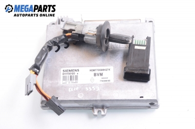 Компютър с контактен ключ и имобилайзер за Renault Clio I Hatchback (05.1990 - 09.1998) 1.2 (B/C/S57A, B/C57S, 5/357F, 5/357J, 5/357L, 5/357R), 58 к.с., № HOM7700864274