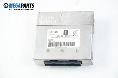 Компютър двигател за Opel Corsa B Hatchback (03.1993 - 12.2002) 1.2 i, 45 к.с., № GM 16163409