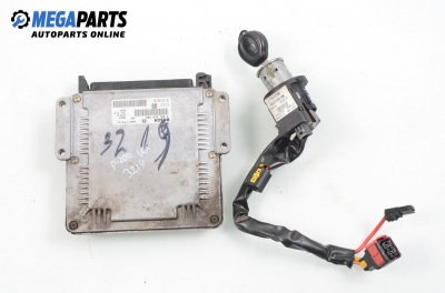 Компютър с контактен ключ за Peugeot 206 Hatchback (08.1998 - 12.2012) 2.0 HDI 90, 90 к.с., № Bosch 0 281 010 250