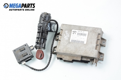 Компютър с контактен ключ и имобилайзер за Fiat Punto Hatchback (09.1993 - 09.1999) 75 1.2, 73 к.с., № Magneti Marelli IAW 8F.5T