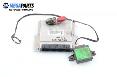Компютър с контактен ключ и имобилайзер за Alfa Romeo 156 Sedan (09.1997 - 09.2005) 2.4 JTD (932B1), 136 к.с., № BOSCH 0 281 010 022