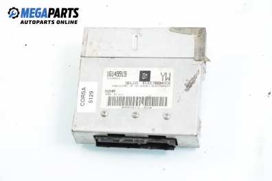 Компютър двигател за Opel Corsa B Hatchback (03.1993 - 12.2002) 1.2 i, 45 к.с., № 16149919