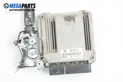 Компютър с контактен ключ за Volkswagen Touran Minivan (02.2003 - 05.2010) 1.9 TDI, 100 к.с., № Bosch 0 281 010 731 / 03G 906 016 A
