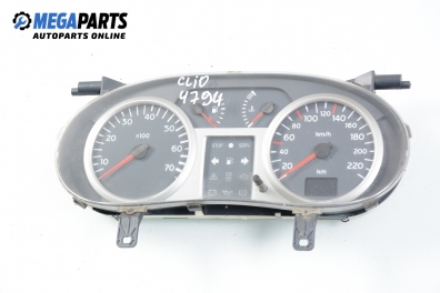 Километраж за Renault Clio II Hatchback (09.1998 - 09.2005) 1.2 16V (BB05, BB0W, BB11, BB27, BB2T, BB2U, BB2V, CB05...), 75 к.с.