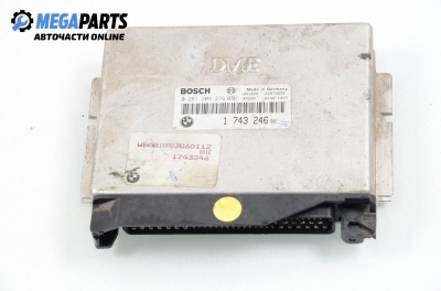 Компютър двигател за BMW 3 Series E36 Compact (03.1994 - 08.2000) 316 i, 102 к.с., № Bosch 0 261 203 276