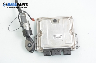 Компютър с контактен ключ за Citroen C8 Minivan (10.2002 - 06.2014) 2.2 HDi, 128 к.с., № Bosch 0 281 011 522