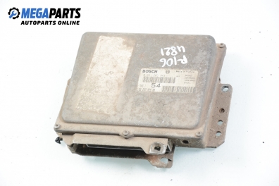 Компютър двигател за Peugeot 106 II Hatchback (04.1996 - 05.2005) 1.0 i, 50 к.с., № Bosch 0 261 203 943