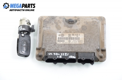 Компютър с контактен ключ за Volkswagen Golf IV Hatchback (08.1997 - 06.2005) 1.8 T, 150 к.с., № 06A 906 018 R