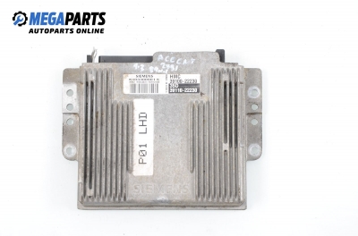 Компютър двигател за Hyundai Accent I Hatchback (10.1994 - 01.2000) 1.3 i 12V, 84 к.с., № 39100-22230