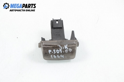 Плафон заден номер за Peugeot 307 Break (03.2002 - 12.2009), комби