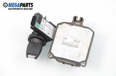 Компютър с контактен ключ и имобилайзер за Opel Astra G Hatchback (02.1998 - 12.2009) 1.6 16V, 101 к.с., № 09355929