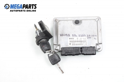 Компютър с контактен ключ и четец за Opel Vectra B Estate (11.1996 - 07.2003) 2.0 DTI 16V, 101 к.с., № bosch 0 281 001 634