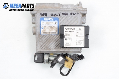 Компютър с контактен ключ и имобилайзер за Volvo V40 Estate (07.1995 - 06.2004) 1.9 TD, 90 к.с., № HOM 7 700 868 321