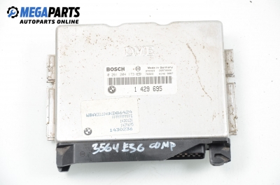 Компютър двигател за BMW 3 Series E36 Compact (03.1994 - 08.2000) 316 i, 102 к.с., № Bosch 0 261 204 173
