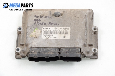 Компютър двигател за Fiat Stilo Hatchback (10.2001 - 11.2010) 1.9 JTD (192_XF1A), 80 к.с., № Bosch 0 281 010 738