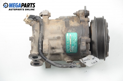 Компресор климатик за Peugeot 106 II Hatchback (04.1996 - 05.2005) 1.4 i, 75 к.с., № Sanden SD7V12