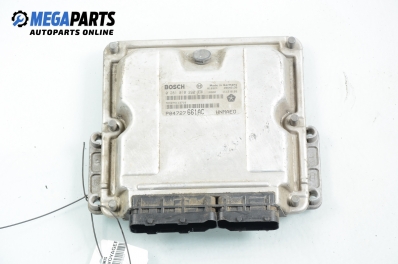 Компютър двигател за Chrysler Voyager Minivan IV (09.1999 - 12.2008) 2.5 CRD, 141 к.с., № Bosch 0 281 010 290