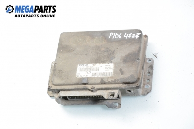 Компютър двигател за Peugeot 106 II Hatchback (04.1996 - 05.2005) 1.0 i, 50 к.с., № Bosch 0 261 204 625
