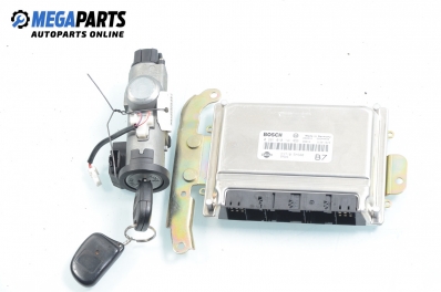 Компютър с контактен ключ за Nissan Almera II Hatchback (01.2000 - 12.2006) 2.2 Di, 110 к.с., № Bosch 0 281 010 141