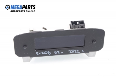 Часовник за Peugeot 206 Hatchback (08.1998 - 12.2012)