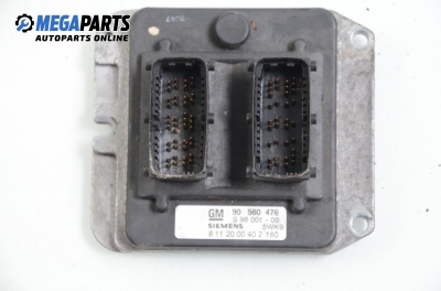 Компютър двигател за Opel Vectra B Sedan (09.1995 - 04.2002) 1.8 i 16V, 115 к.с., № GM 90 560 476