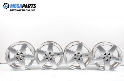 Алуминиеви джанти за Peugeot 407 Sedan (02.2004 - 12.2011) 17 цола, ширина 7