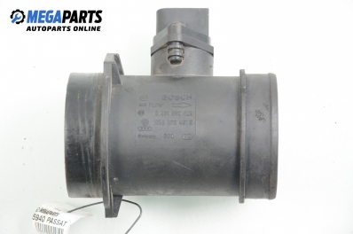 Дебитомер за Volkswagen Passat Sedan B5.5 (10.2000 - 12.2005) 2.5 TDI, 150 к.с., № Bosch 0 281 002 429