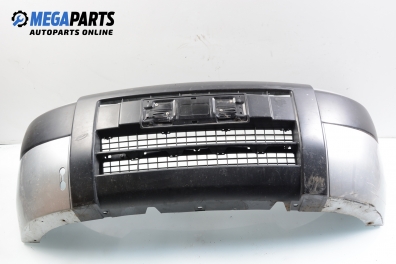 Предна броня за Peugeot Partner Combispace (05.1996 - 12.2015), пътнически, позиция: предна