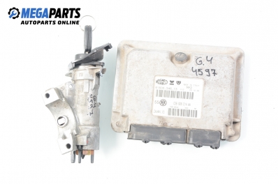 Компютър с контактен ключ за Volkswagen Golf IV Hatchback (08.1997 - 06.2005) 1.4 16V, 75 к.с., № 036 906 014 AA
