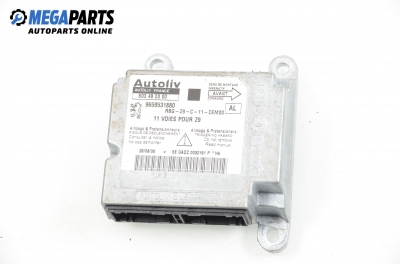 Модул за AIRBAG за Peugeot 607 Sedan (01.2000 - 07.2010), № 9659531880