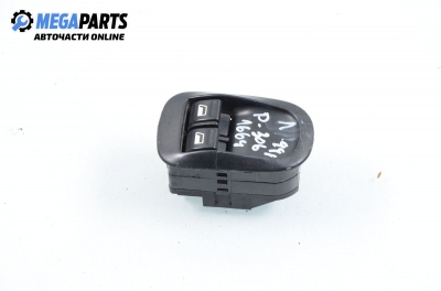 Бутони ел. стъкла  за Peugeot 306 Hatchback (01.1993 - 10.2003), позиция: лява