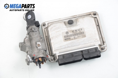 Компютър с контактен ключ за Volkswagen Polo Hatchback IV (10.2001 - 12.2005) 1.4 TDI, 75 к.с., № Bosch 0 281 010 865