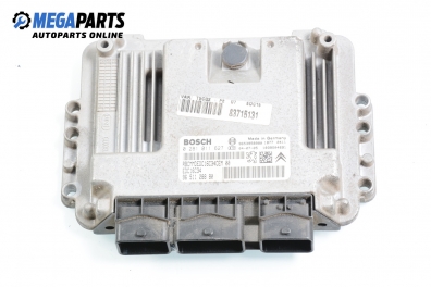 Компютър двигател за Peugeot 307 Break (03.2002 - 12.2009) 1.6 HDi 110, 109 к.с., № Bosch 0 281 011 627