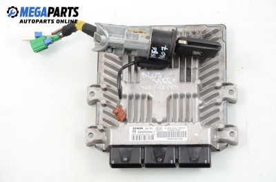 Компютър с контактен ключ за Peugeot 607 Sedan (01.2000 - 07.2010) 2.7 HDi 24V, 204 к.с., № Siemens 5WS40379A-T