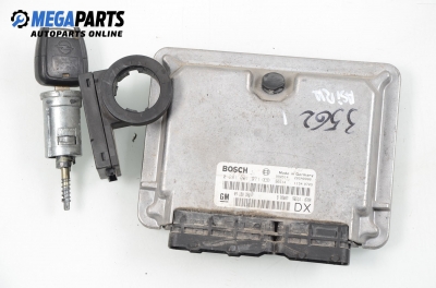 Компютър с контактен ключ и имобилайзер за Opel Astra G Estate (02.1998 - 12.2009) 2.0 DI, 82 к.с., № Bosch 0 281 001 971